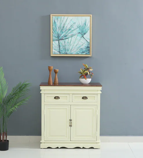  Versaille Solid Wood Cabinet In Tulip Finish 